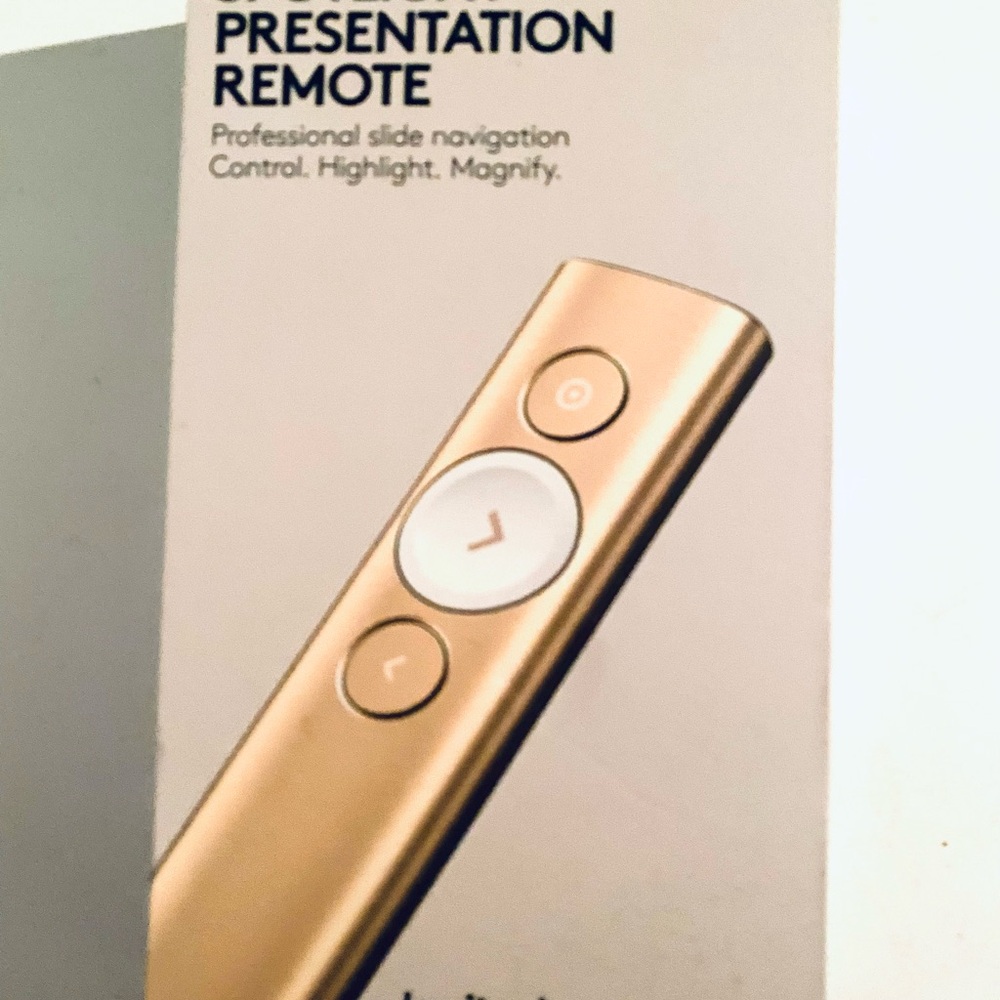Logitech Spotlight Presentation Remote -Universal Wireless Presentation Clicker